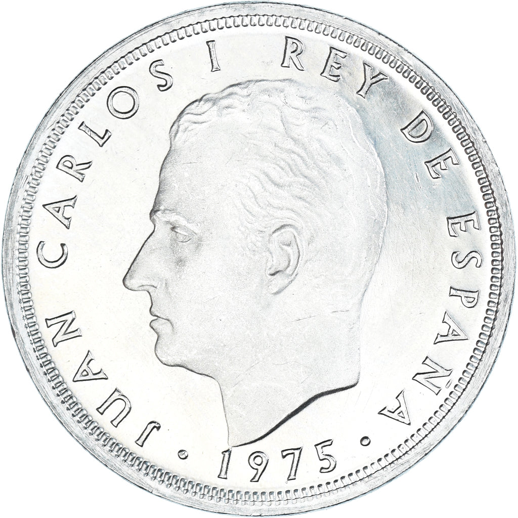 Monnaie, Espagne, Juan Carlos I, 50 Pesetas, 1975 (76), BE, SPL, Cupro-nickel