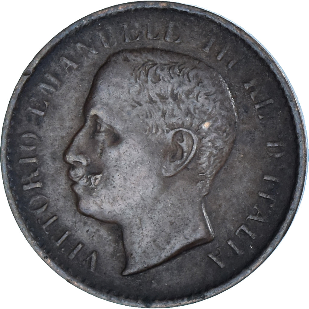 Coin, Italy, Vittorio Emanuele III, Centesimo, 1903, Rome, EF(40-45), Bronze