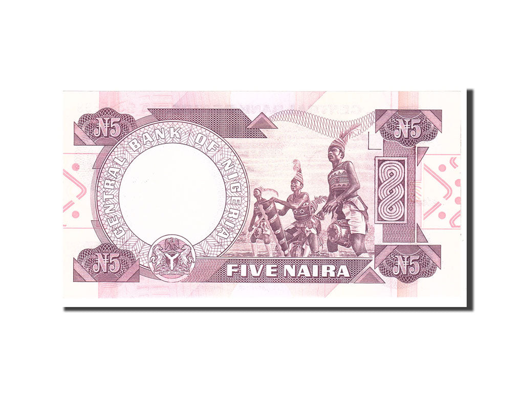Banknote, Nigeria, 5 Naira, 2002, Undated, KM:24g, UNC(65-70)
