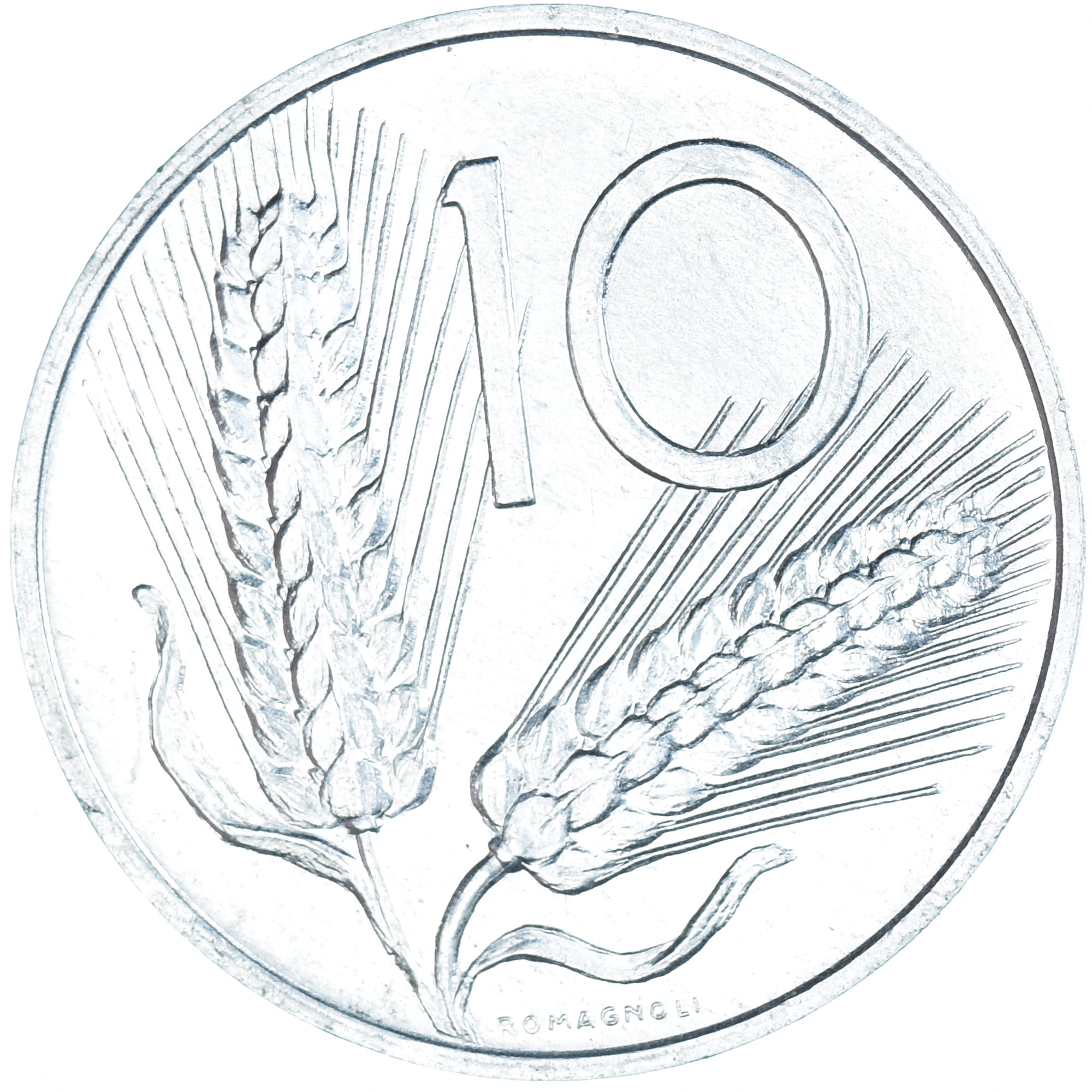 Moeda, Itália, 10 Lire, 1972, Rome, AU(50-53), Alumínio, KM:93