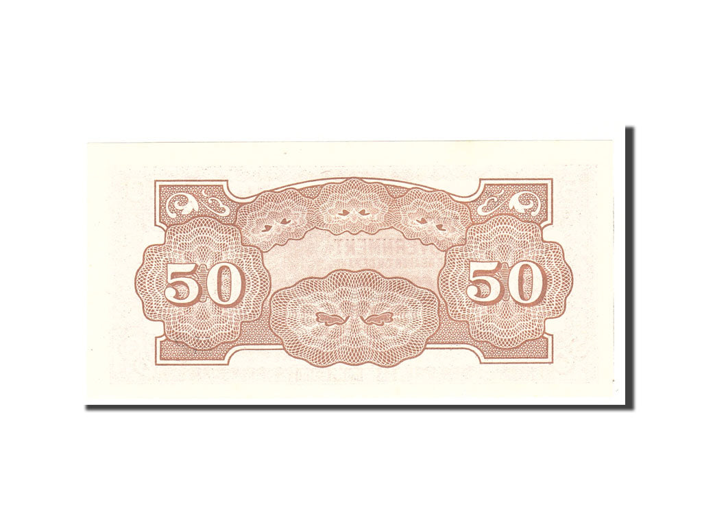 Banknote, MALAYA, 50 Cents, 1942, Undated, KM:M4b, UNC(65-70)