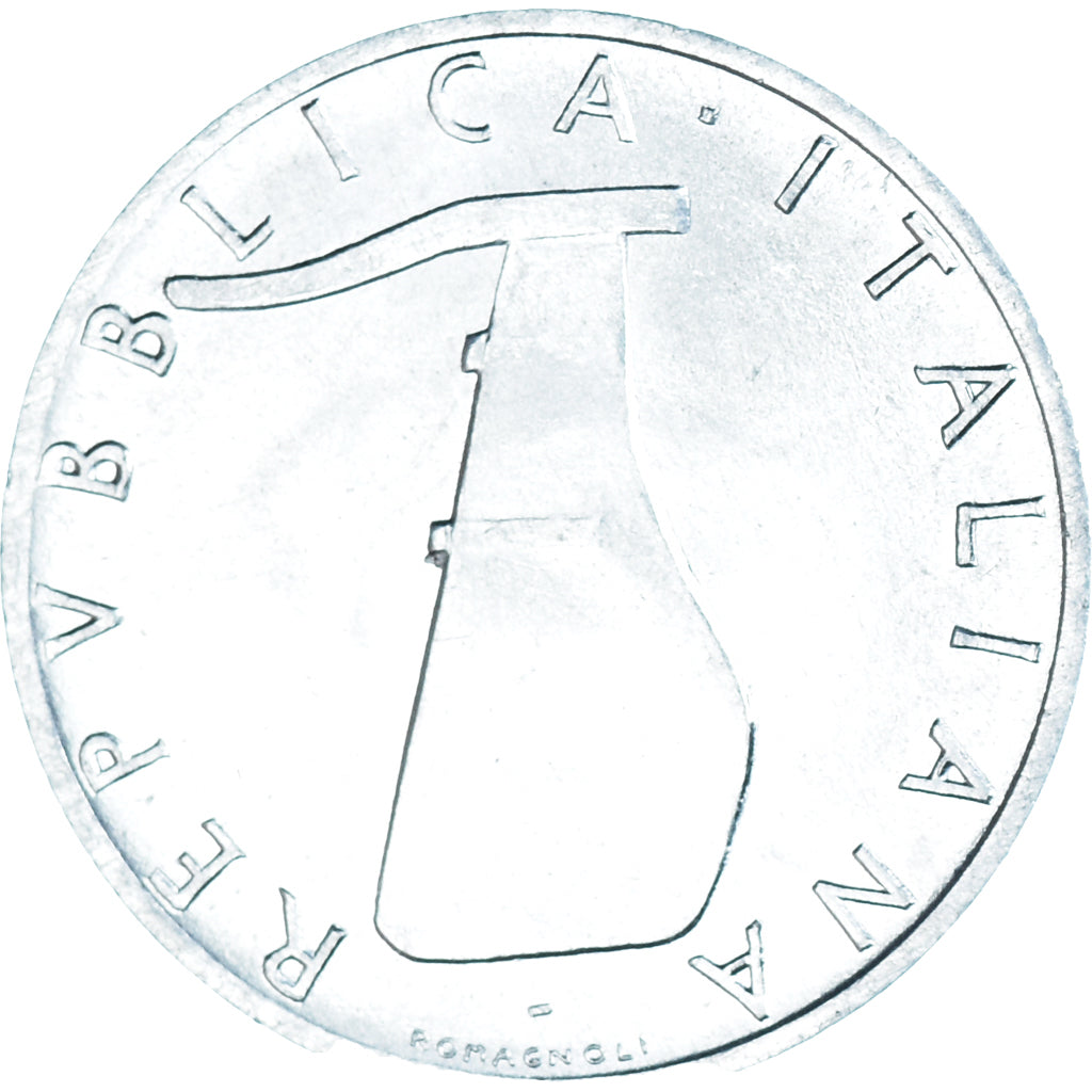 Münze, Italien, 5 Lire, 1969, Rome, UNZ, Aluminium, KM:92