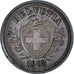 Monnaie, Suisse, Rappen, 1908, Bern, TTB, Bronze, KM:3.2