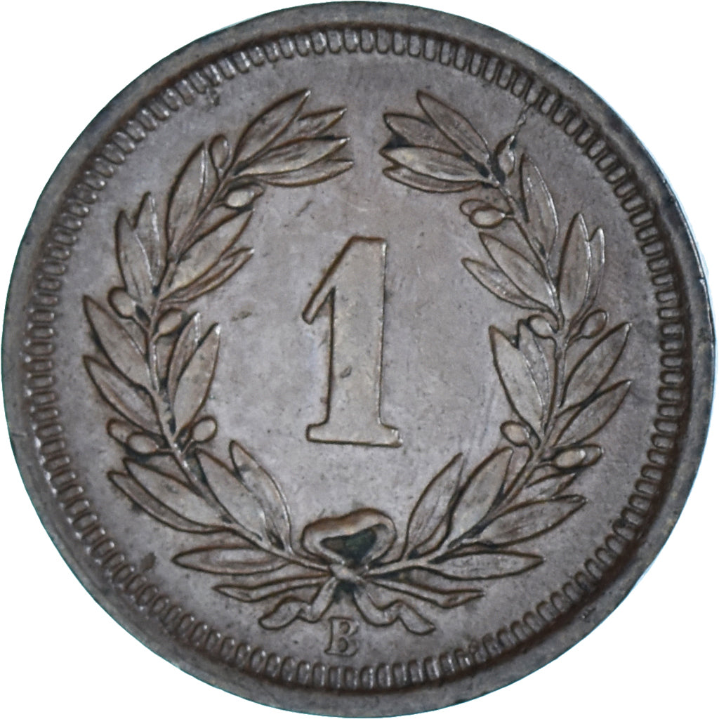 Monnaie, Suisse, Rappen, 1908, Bern, TTB, Bronze, KM:3.2