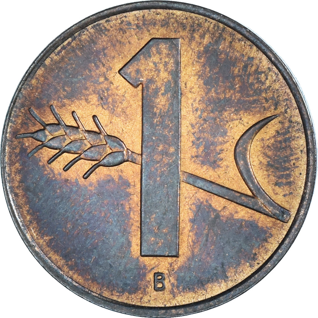 Moneta, Svizzera, Rappen, 1967, Bern, BB, Bronzo, KM:46