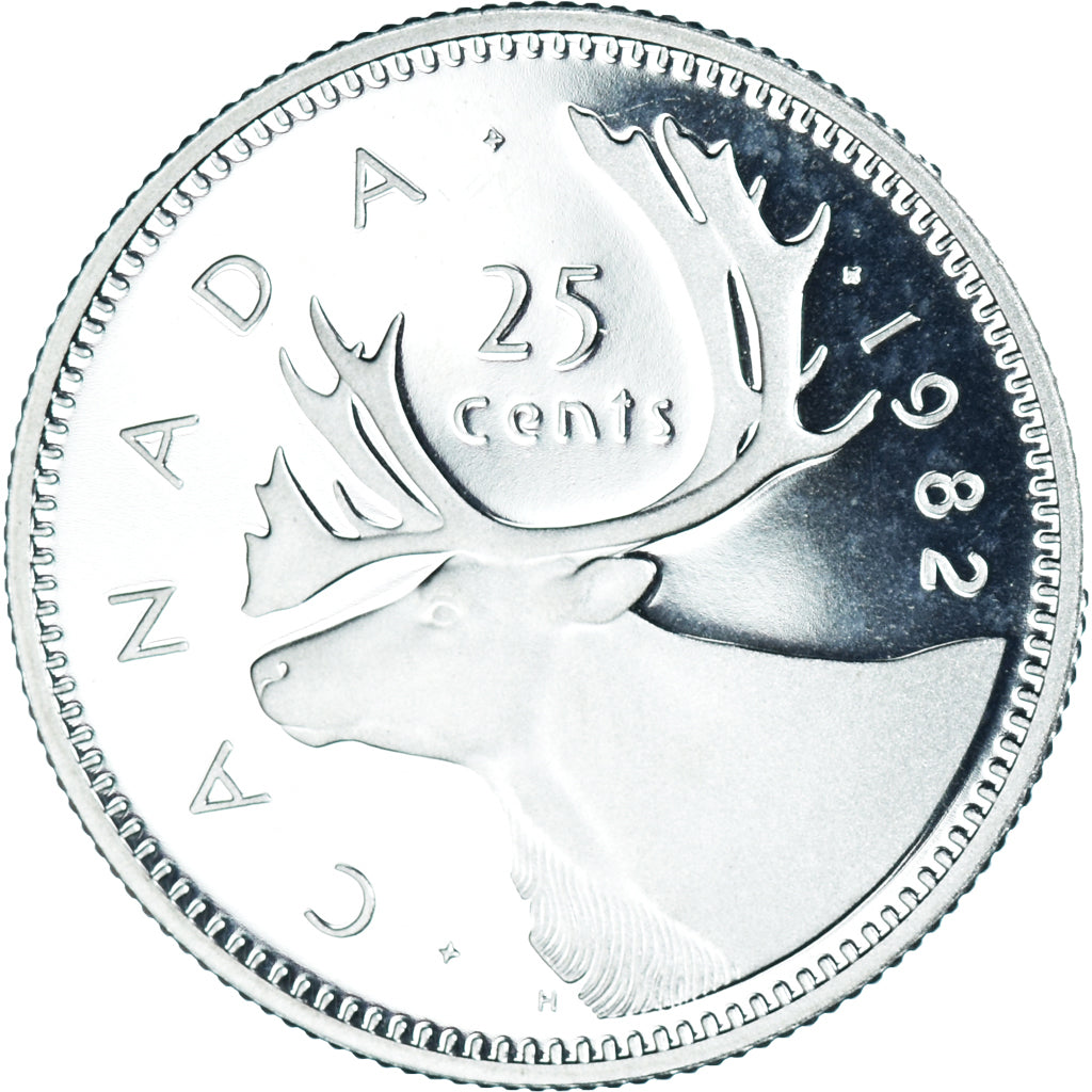 Monnaie, Canada, Elizabeth II, 25 Cents, 1982, Royal Canadian Mint, Ottawa, BE