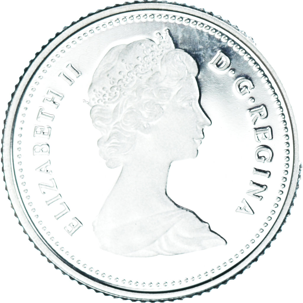 Moneta, Canada, Elizabeth II, 10 Cents, 1982, Royal Canadian Mint, Ottawa, BE