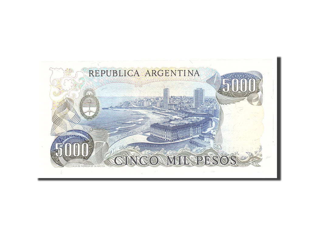 Banknote, Argentina, 5000 Pesos, 1977, Undated, KM:305b, UNC(65-70)