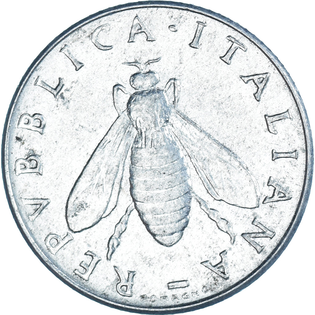 Moneta, Italia, 2 Lire, 1954, Rome, BB, Alluminio, KM:94