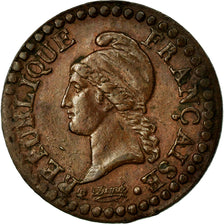 Coin, France, Dupré, Centime, 1799, Paris, AU(50-53), Bronze, Gadoury:76