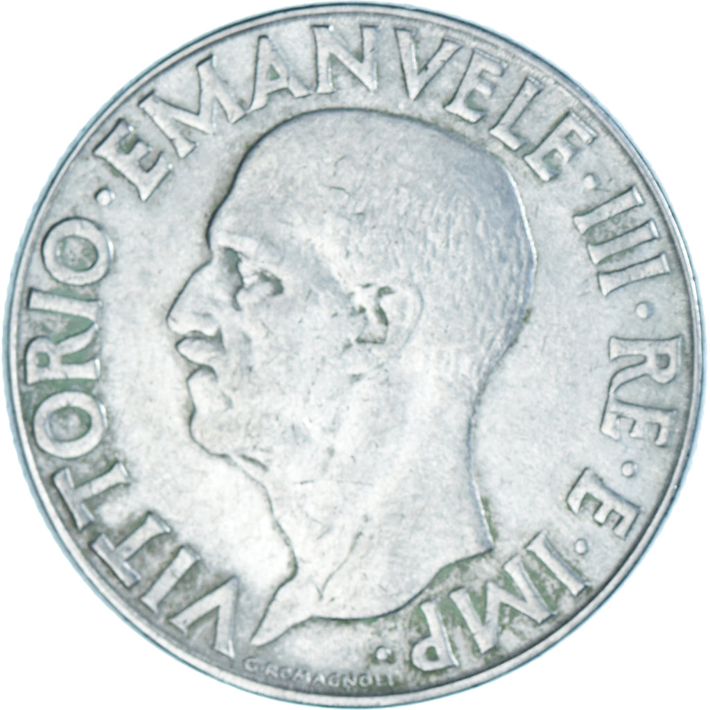 Moneta, Włochy, Vittorio Emanuele III, Lira, 1940, Rome, EF(40-45), Stal