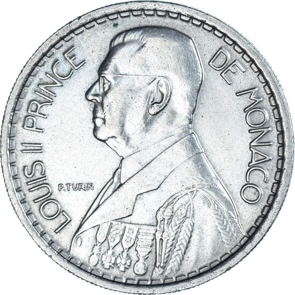 Monnaie, Monaco, 10 Francs, 1946, TTB, Cupro-nickel, Gadoury:MC136, KM:123