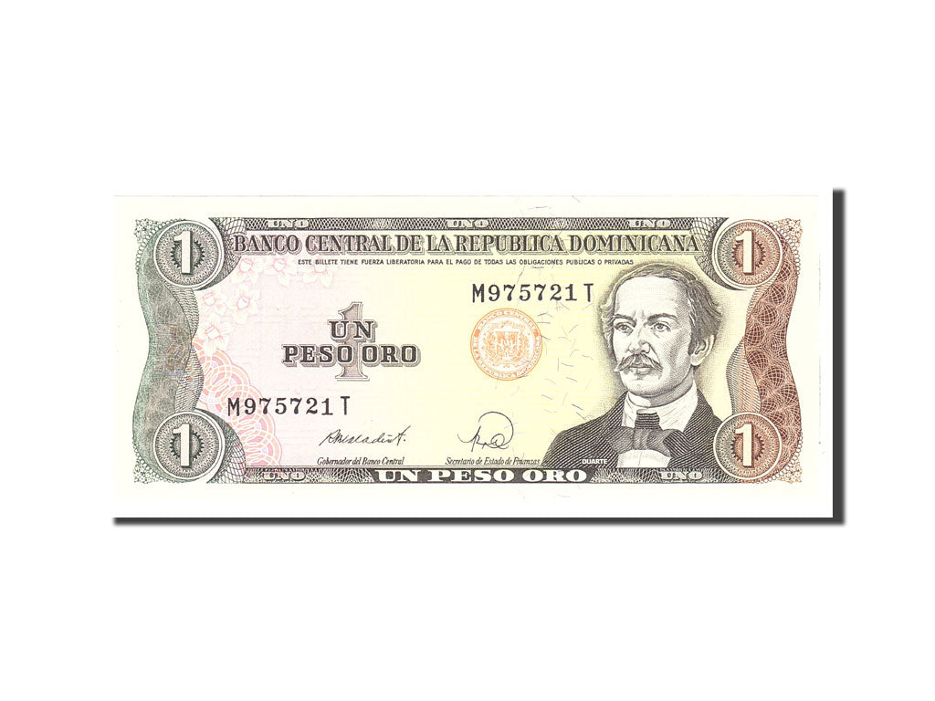 Billet, Dominican Republic, 1 Peso Oro, 1988, Undated, KM:126c, NEUF