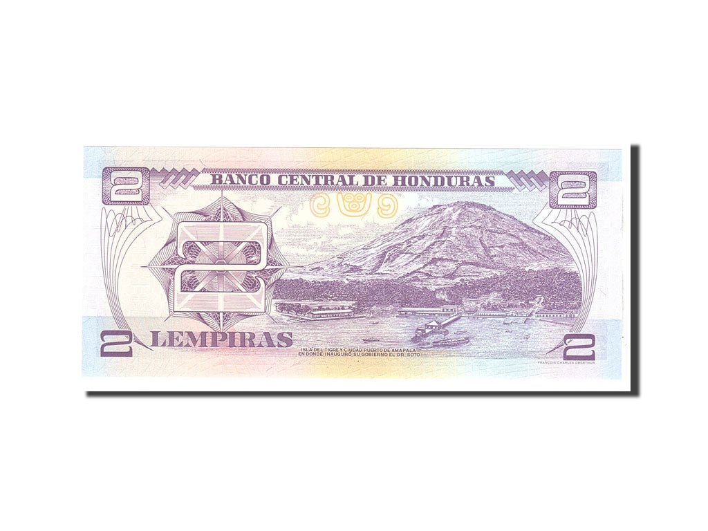 Billet, Honduras, 2 Lempiras, 2003, 2003-01-23, KM:80Ad, NEUF