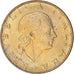 Coin, Italy, 200 Lire, 1993, Rome, EF(40-45), Bronzital, KM:155