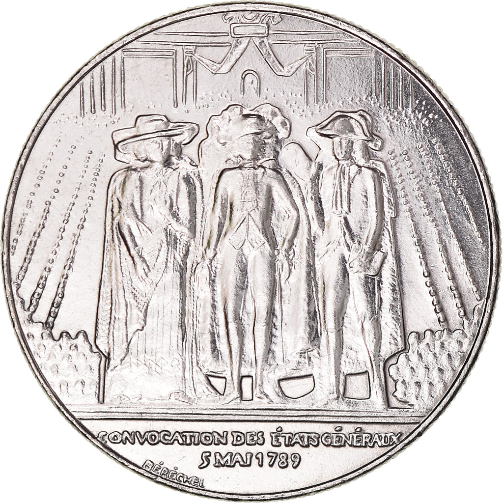 Moneda, Francia, 1 Franc, 1989, SC, Níquel, KM:967, Gadoury:477