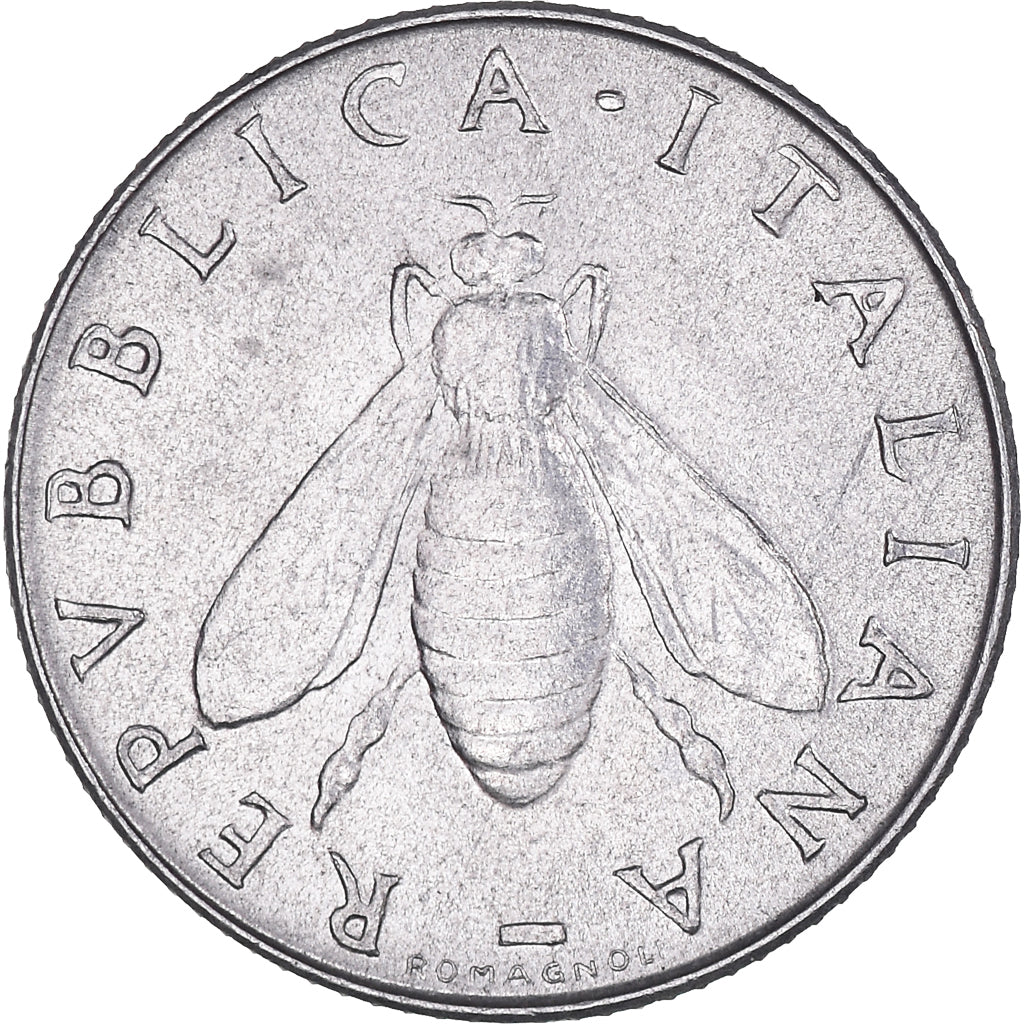 Moeda, Itália, 2 Lire, 1959, Rome, EF(40-45), Alumínio, KM:94