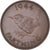 Moneta, Wielka Brytania, George VI, Farthing, 1944, AU(50-53), Brązowy, KM:843