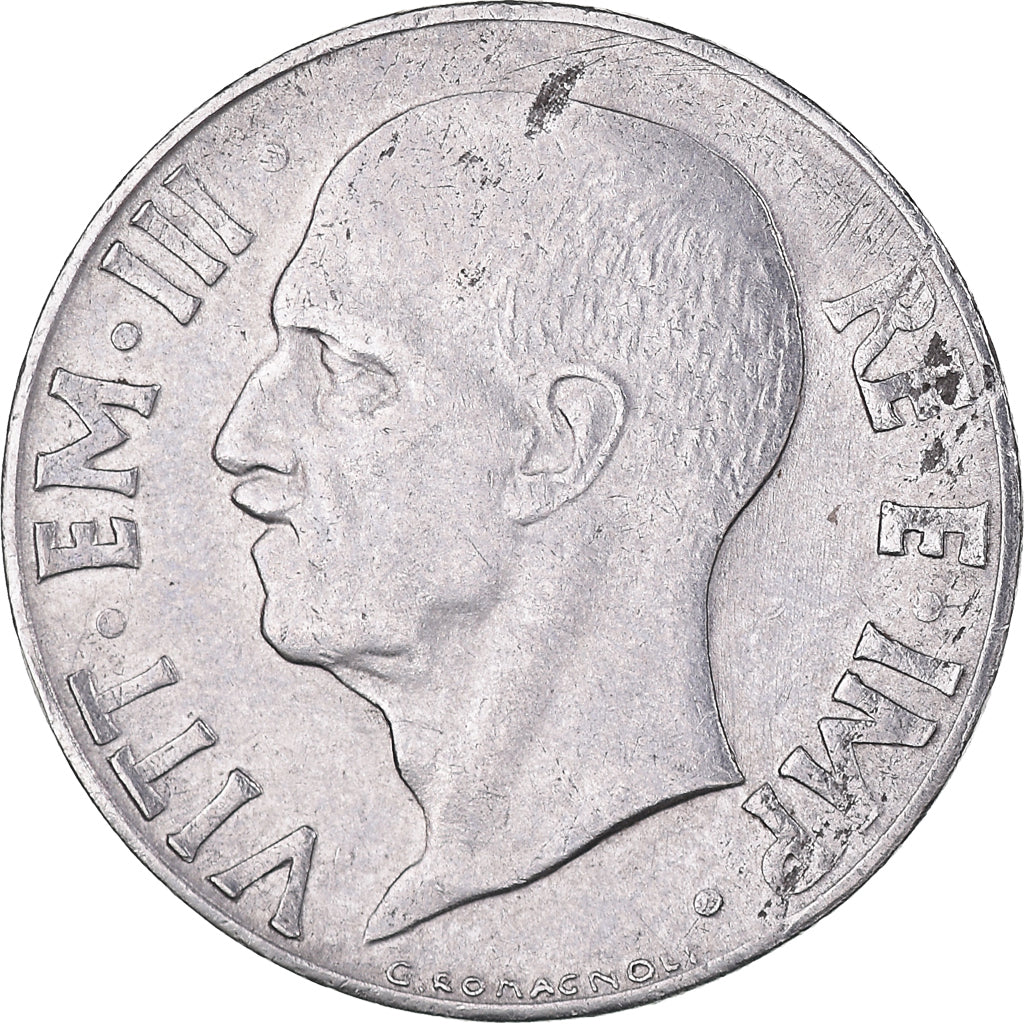 Munten, Italië, Vittorio Emanuele III, 20 Centesimi, 1942, Rome, FR, Stainless