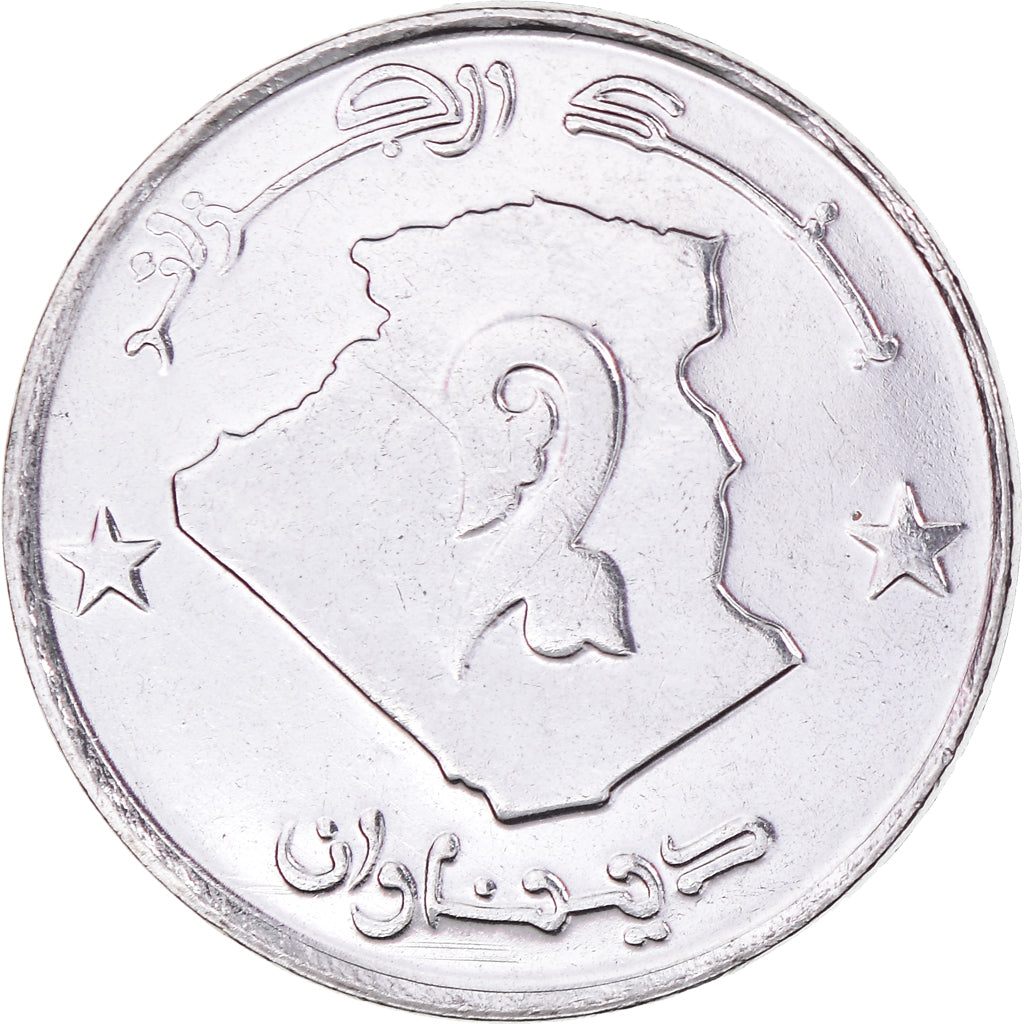 Coin, Algeria, 2 Dinars, 2005, AU(50-53), Acier inoxydable, KM:130