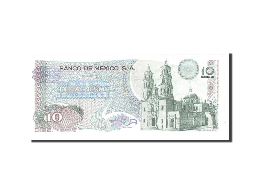 Banknote, Mexico, 10 Pesos, 1977, Undated, KM:63i, UNC(65-70)