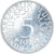 Monnaie, République fédérale allemande, 5 Mark, 1973, Karlsruhe, BE, TTB+