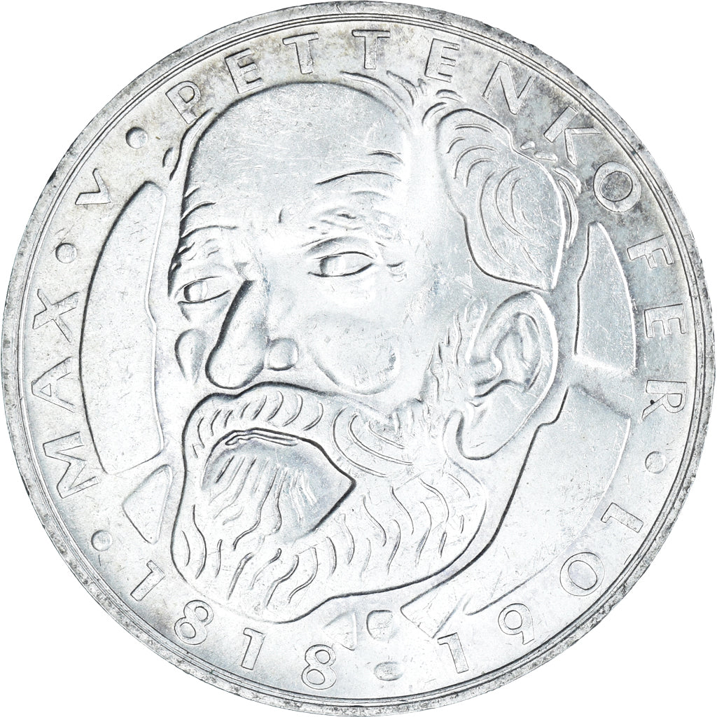 Coin, GERMANY - FEDERAL REPUBLIC, 5 Mark, 1968, Munich, Germany, 150th