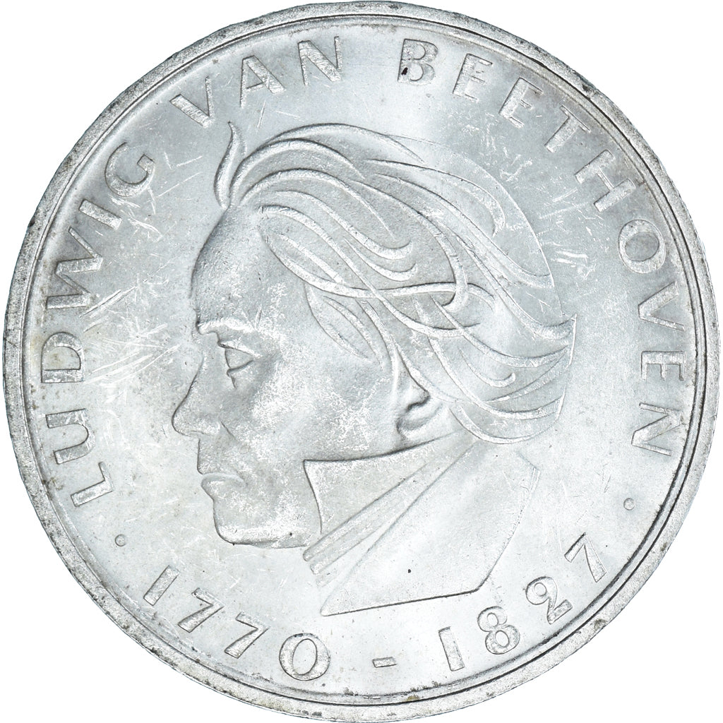 Coin, GERMANY - FEDERAL REPUBLIC, 5 Mark, 1970, Stuttgart, Germany, 200th
