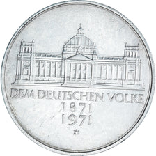 Moneta, GERMANIA - REPUBBLICA FEDERALE, 5 Mark, 1971, Karlsruhe, Germany, BB