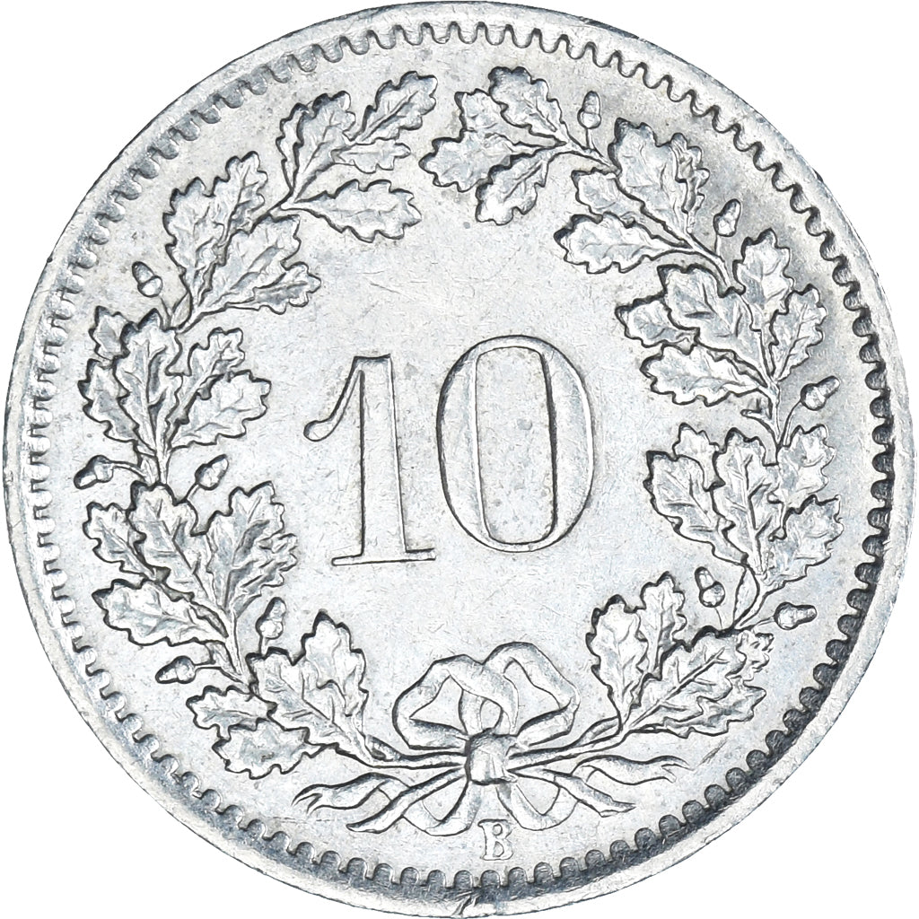 Moneda, Suiza, 10 Rappen, 1967, Bern, EBC, Cobre - níquel, KM:27