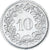 Coin, Switzerland, 10 Rappen, 1967, Bern, AU(55-58), Copper-nickel, KM:27