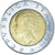 Coin, Italy, 500 Lire, 1997, Rome, AU(50-53), Bi-Metallic, KM:187