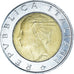 Moneta, Włochy, 500 Lire, 1997, Rome, AU(50-53), Bimetaliczny, KM:187
