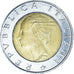 Monnaie, Italie, 500 Lire, 1997, Rome, TTB+, Bimétallique, KM:187