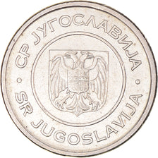 Moeda, Jugoslávia, Dinar, 2002, Belgrade, AU(50-53), Cobre-Níquel-Zinco