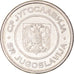 Moneta, Iugoslavia, Dinar, 2002, Belgrade, BB+, Rame-nichel-zinco, KM:180