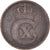 Moneta, Danimarca, Christian X, 2 Öre, 1920, Copenhagen, BB, Bronzo, KM:813.2