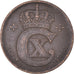 Moneta, Dania, Christian X, 2 Öre, 1920, Copenhagen, EF(40-45), Brązowy