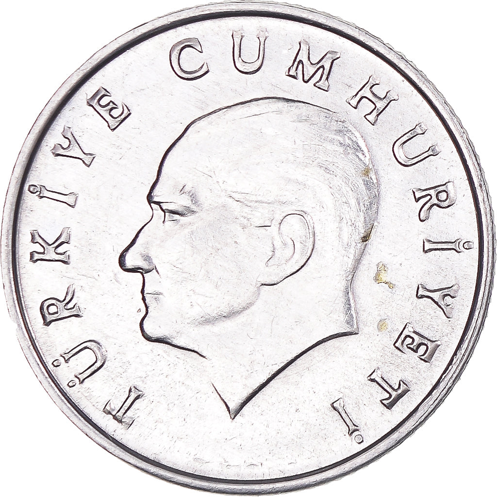 Moneta, Turchia, 5 Lira, 1987, SPL, Alluminio, KM:963