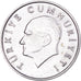 Moneta, Turchia, 5 Lira, 1987, SPL, Alluminio, KM:963