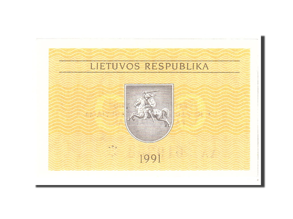 Billet, Lithuania, 0.10 Talonas, 1991, Undated, KM:29b, SPL