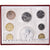 Mónaco, Rainier III, Coffret 10 c. à 50 frs., 25th Anniversary of Accession
