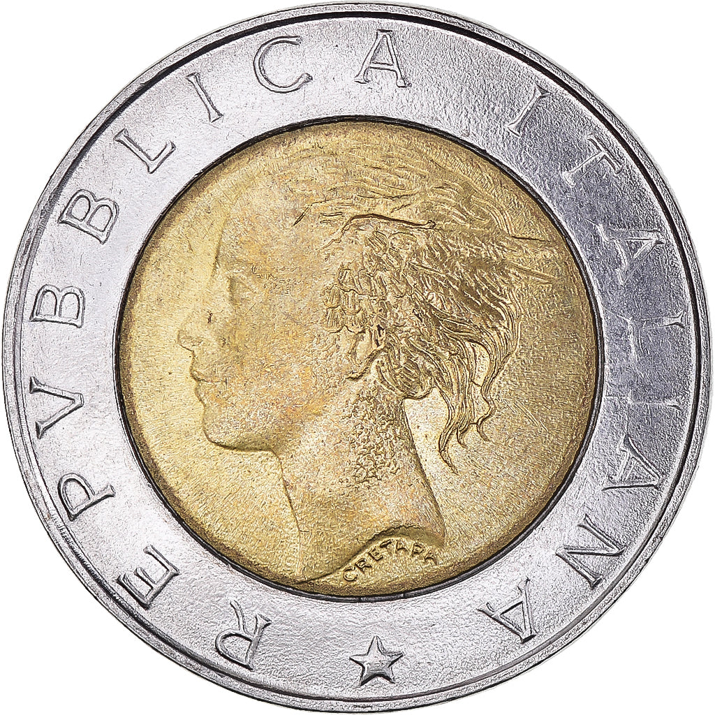 Moneda, Italia, 500 Lire, 1997, Rome, EBC, Bimetálico, KM:187