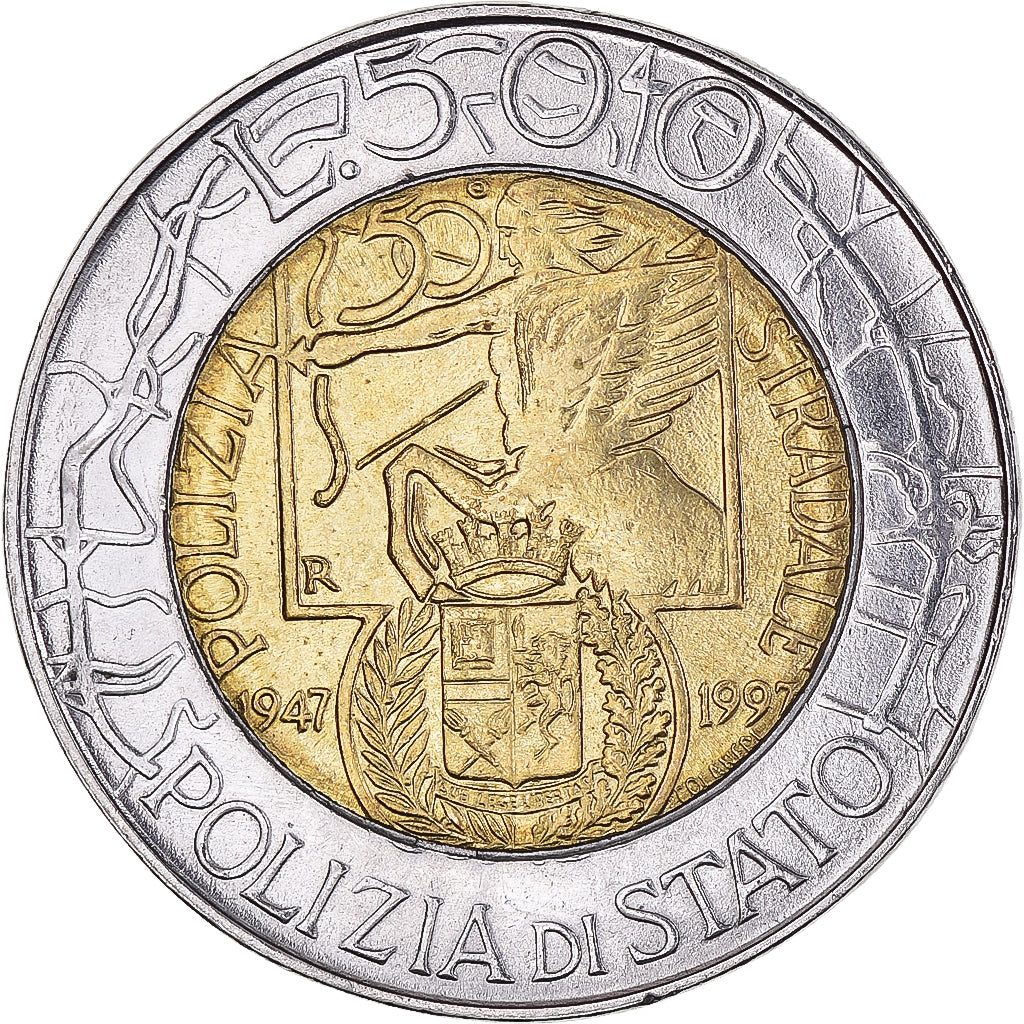 Moneda, Italia, 500 Lire, 1997, Rome, EBC, Bimetálico, KM:187