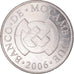 Coin, Mozambique, 5 Meticais, 2006, AU(50-53), Nickel plated steel, KM:139