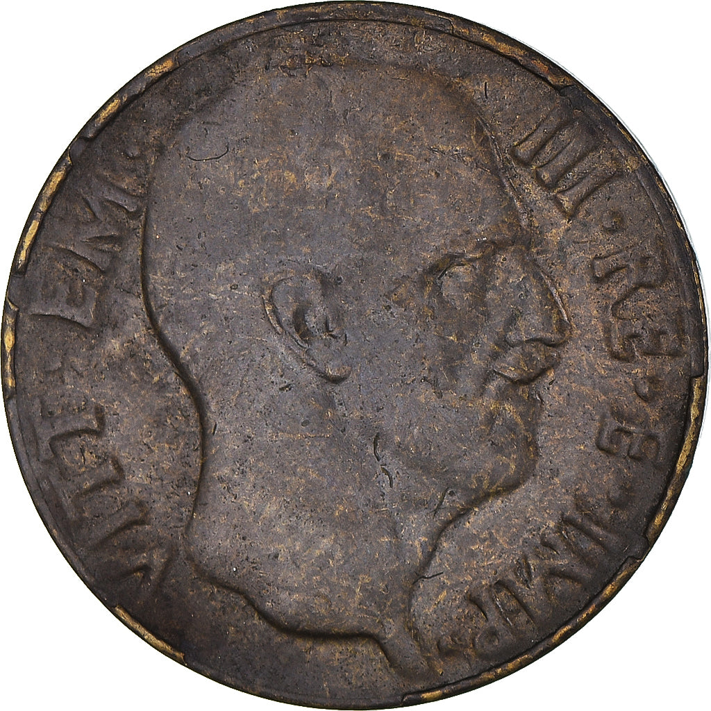 Coin, Italy, Vittorio Emanuele III, 5 Centesimi, 1941, Rome, AU(50-53)