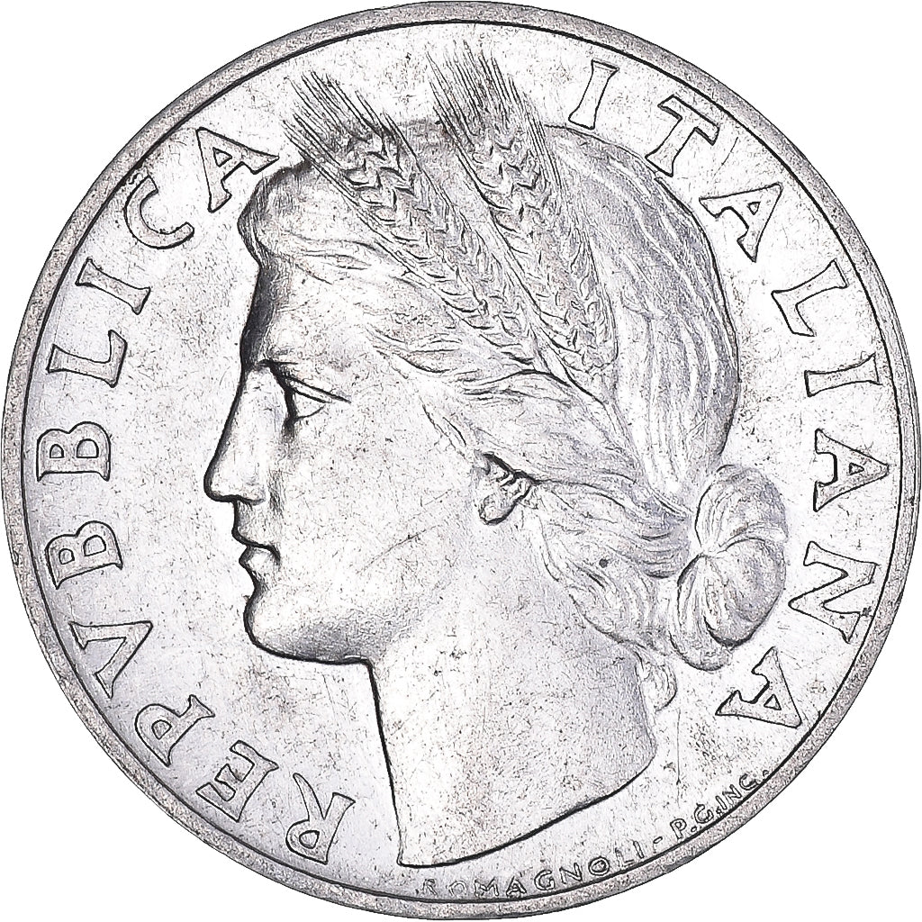 Moneta, Italia, Lira, 1949, Rome, SPL-, Alluminio, KM:87