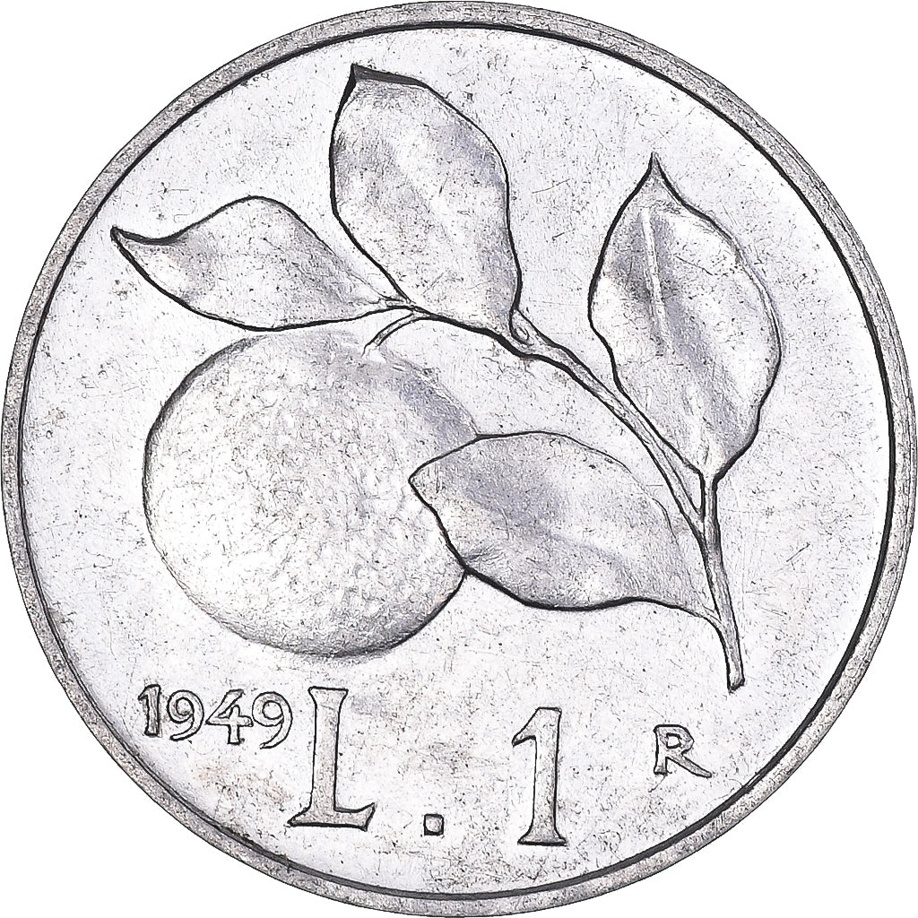 Moneta, Italia, Lira, 1949, Rome, SPL-, Alluminio, KM:87