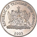 Monnaie, Trinité-et-Tobago, 50 Cents, 2003, Franklin Mint, FDC, Cupro-nickel