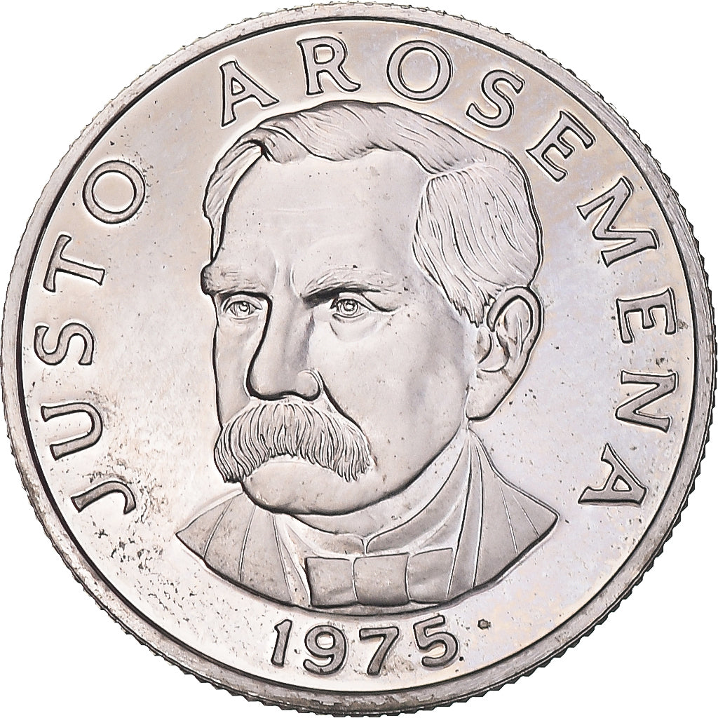 Monnaie, Panama, 25 Centesimos, 1975, Franklin Mint, BE, FDC, Cupronickel